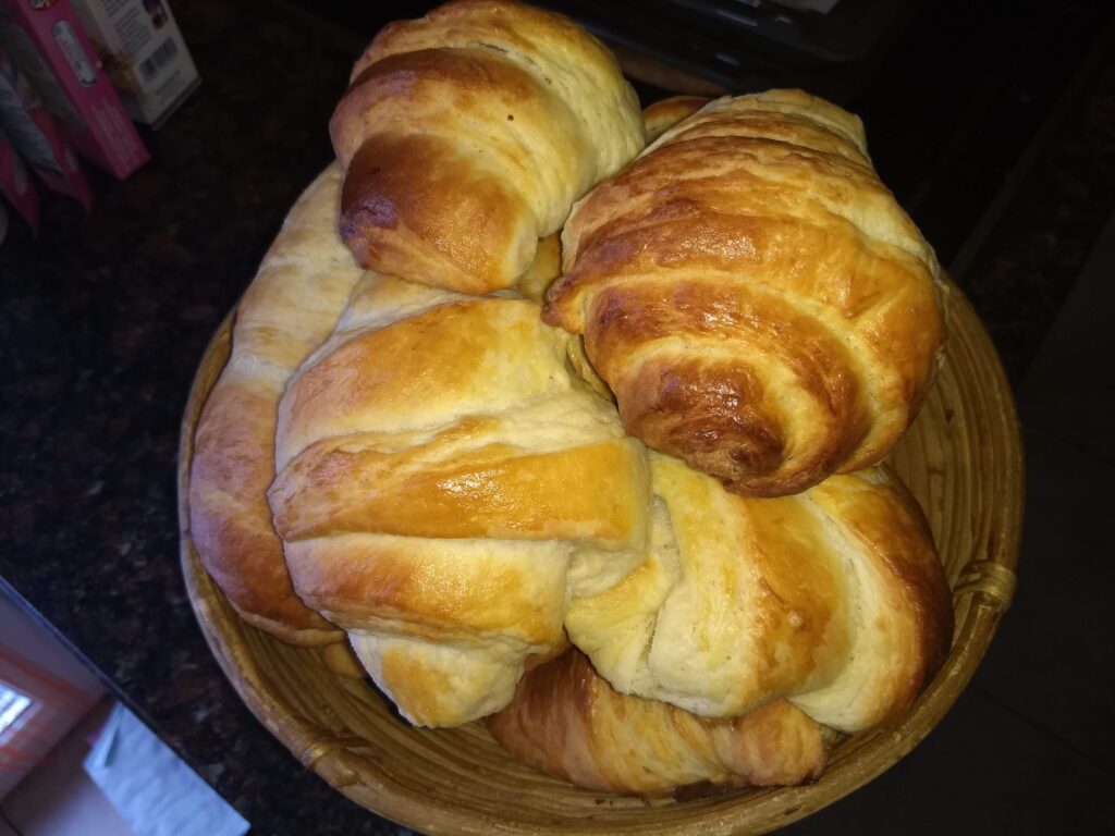 Meine ersten Croissants