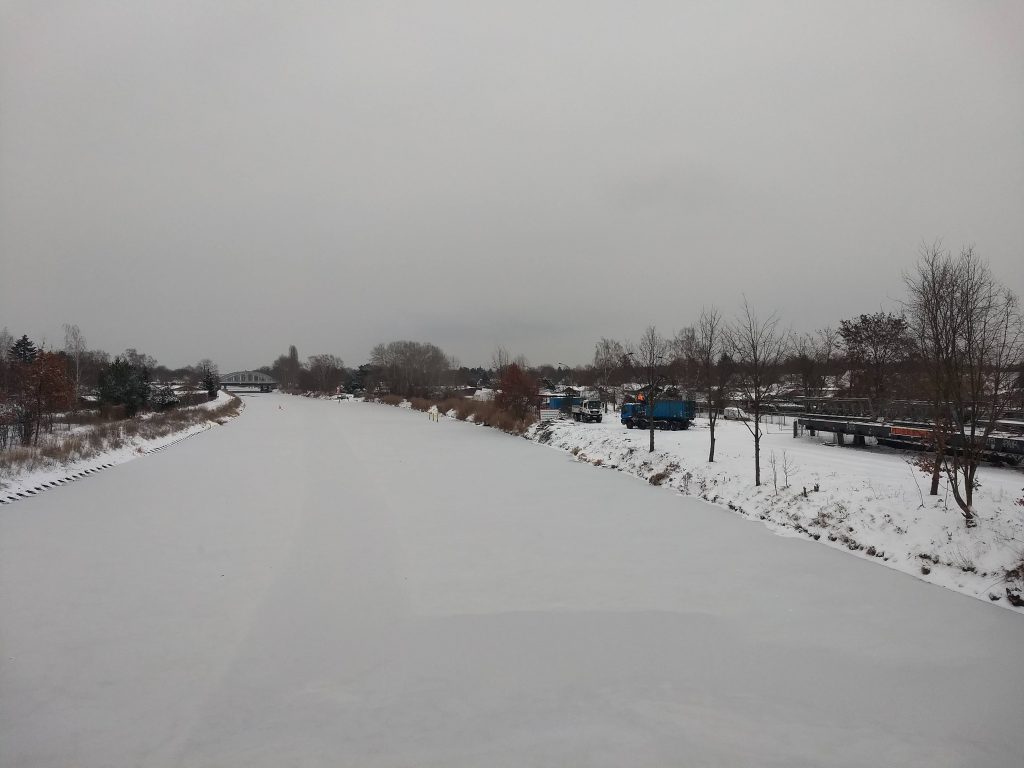 Teltowkanal im Winter 1