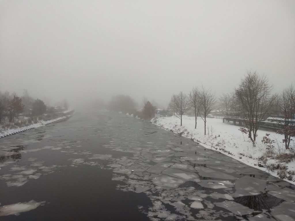 Teltowkanal im Winter 2