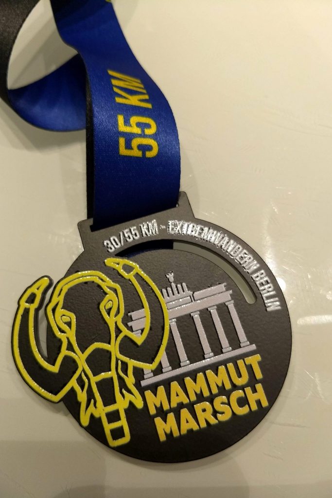 55 Kilometer. Und noch ein bisschen mehr