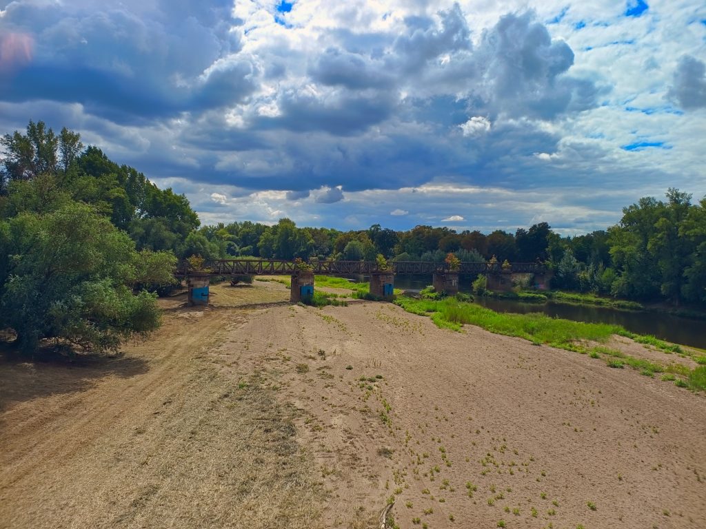 Elbe bei Niedrigwasser