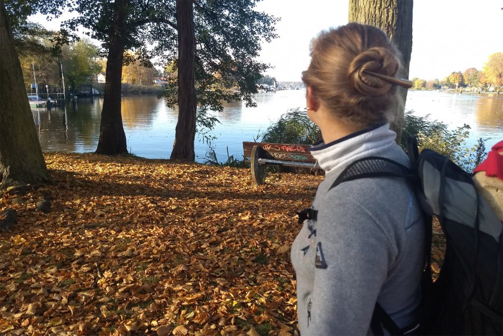 Noch sind die Schultern leicht